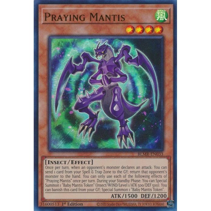 Image for Praying Mantis (BLMR-EN033) (BLMR) - YuGiOh