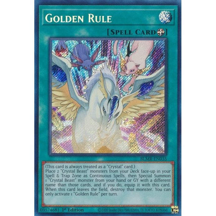 Image for Golden Rule (BLMR-EN035) (BLMR) - YuGiOh