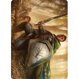 Image for Boromir, Warden of the Tower Art Card (1) (ASLTR) - Magic: The Gathering