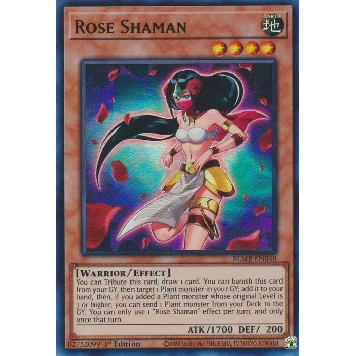 Image for Rose Shaman (BLMR-EN040) (BLMR) - YuGiOh