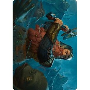 Image for Gimli, Counter of Kills Art Card (10/81) (10) (ASLTR) - Magic: The Gathering
