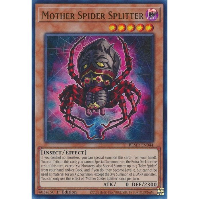 Image for Mother Spider Splitter (BLMR-EN044) (BLMR) - YuGiOh