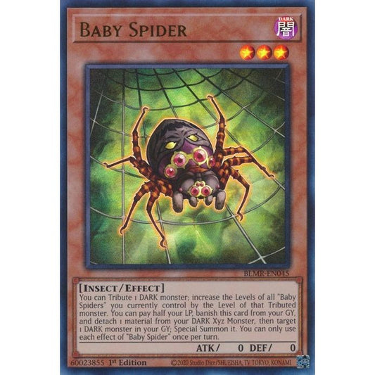 Image for Baby Spider (BLMR-EN045) (BLMR) - YuGiOh