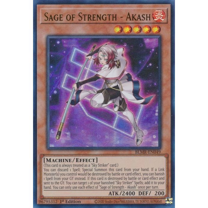 Image for Sage of Strength - Akash (BLMR-EN049) (BLMR) - YuGiOh