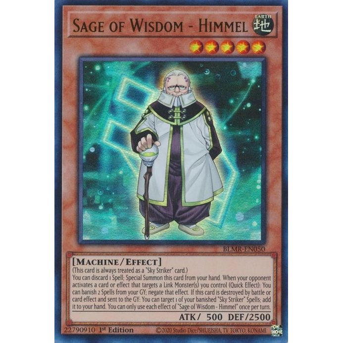 Image for Sage of Wisdom - Himmel (BLMR-EN050) (BLMR) - YuGiOh