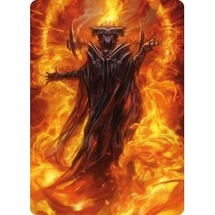 Image for Sauron, the Dark Lord Art Card (21) (ASLTR) - Magic: The Gathering