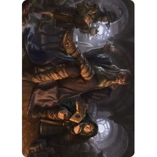 Image for Sharkey, Tyrant of the Shire Art Card (22) (ASLTR) - Magic: The Gathering