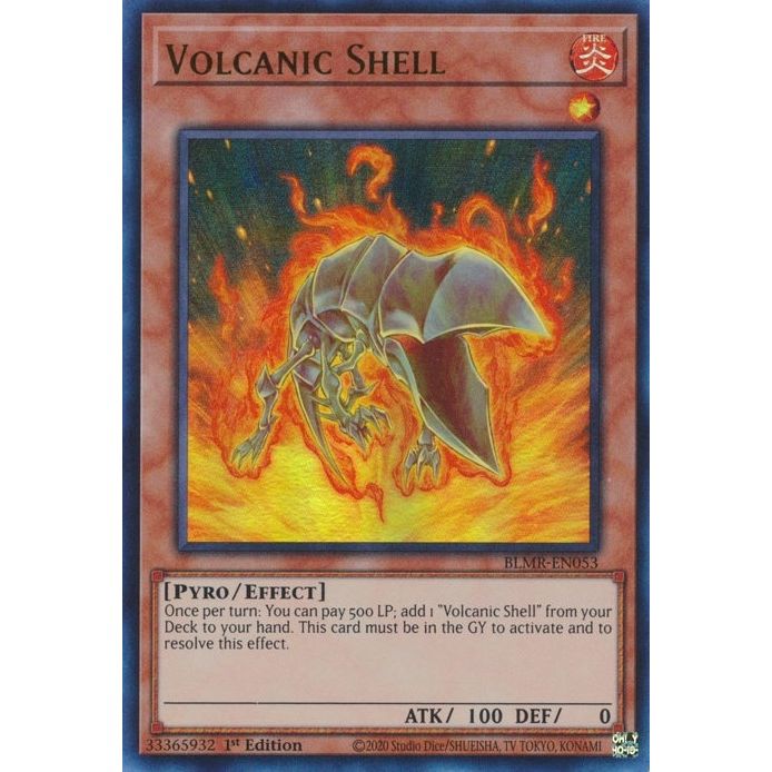 Image for Volcanic Shell (BLMR-EN053) (BLMR) - YuGiOh