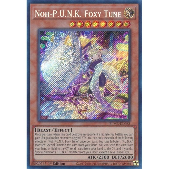 Image for Noh-P.U.N.K. Foxy Tune (BLMR-EN063) (BLMR) - YuGiOh
