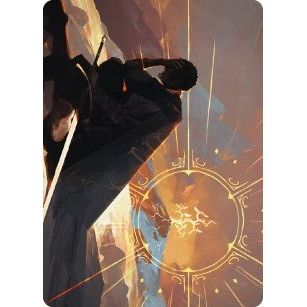 Image for Aragorn, the Uniter Art Card (46) (ASLTR) - Magic: The Gathering