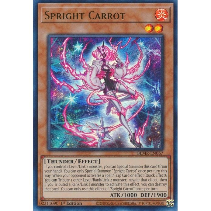 Image for Spright Carrot (BLMR-EN067) (BLMR) - YuGiOh