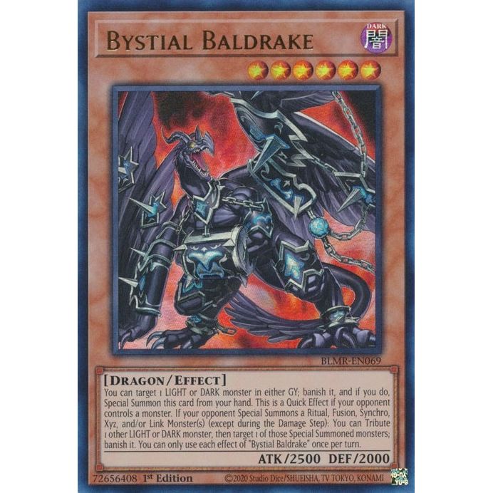 Image for Bystial Baldrake (BLMR-EN069) (BLMR) - YuGiOh