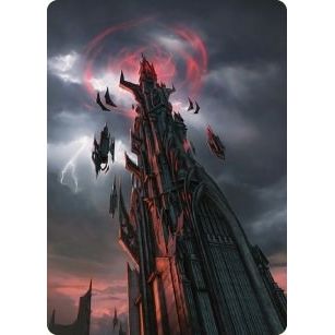 Image for Barad-dur Art Card (54) (ASLTR) - Magic: The Gathering