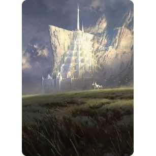 Image for Minas Tirith Art Card (55) (ASLTR) - Magic: The Gathering