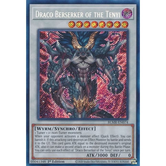 Image for Draco Berserker of the Tenyi (BLMR-EN074) (BLMR) - YuGiOh