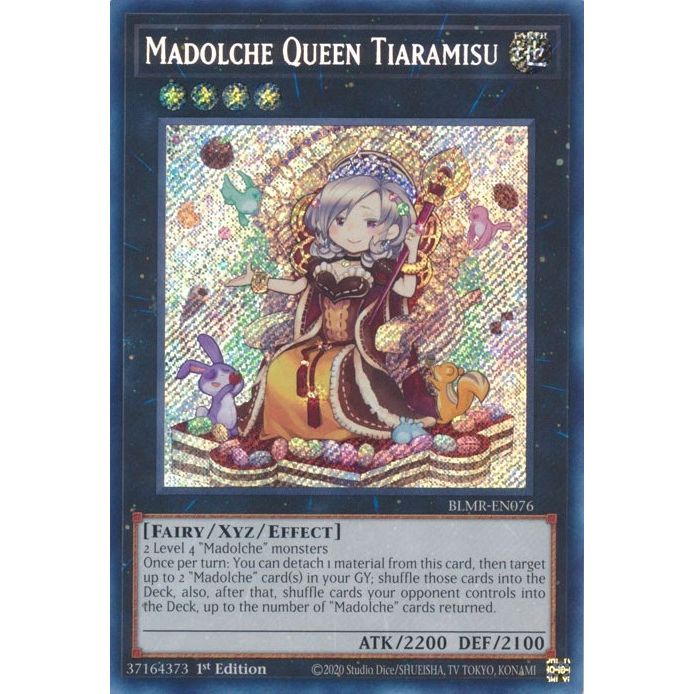 Image for Madolche Queen Tiaramisu (BLMR-EN076) (BLMR) - YuGiOh