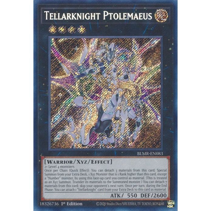 Image for Tellarknight Ptolemaeus (BLMR-EN083) (BLMR) - YuGiOh