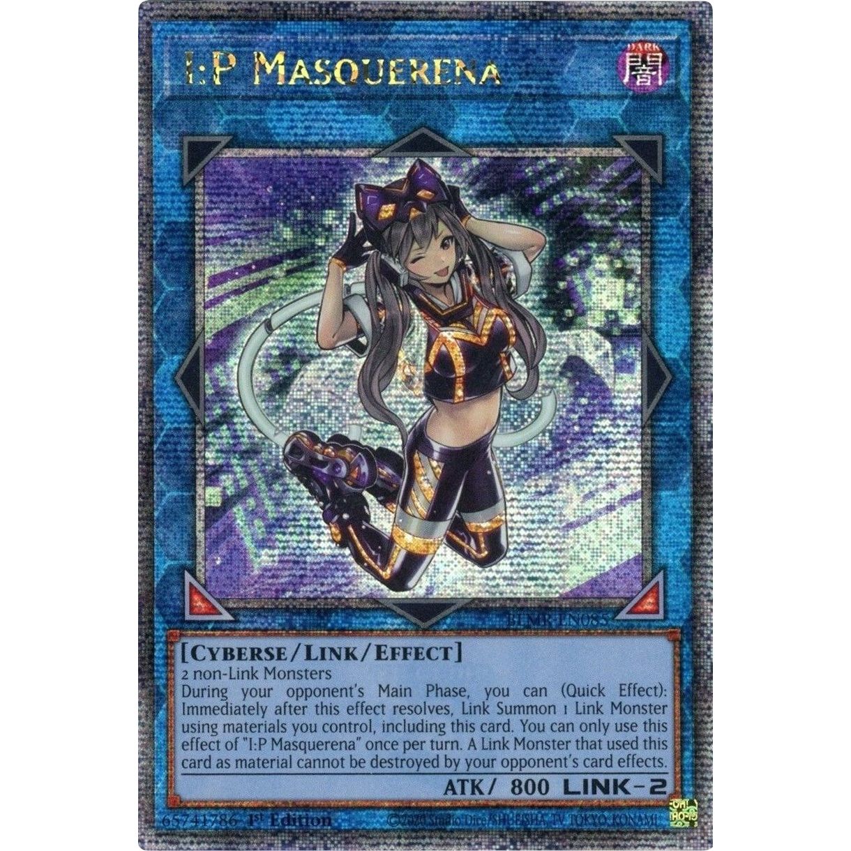Image for I:P Masquerena (Quarter Century Secret Rare) (BLMR-EN085) (BLMR) - YuGiOh