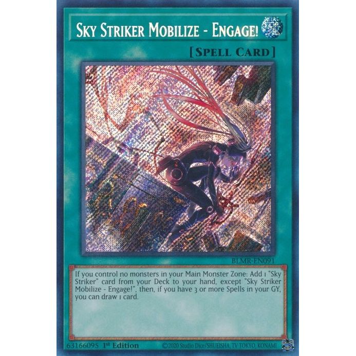 Image for Sky Striker Mobilize - Engage! (BLMR-EN091) (BLMR) - YuGiOh