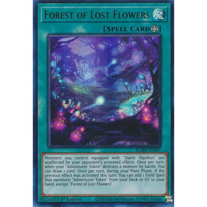 Image for Forest of Lost Flowers (BLMR-EN097) (BLMR) - YuGiOh