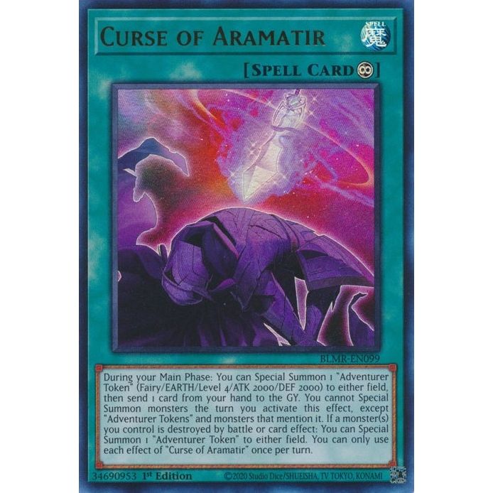 Image for Curse of Aramatir (BLMR-EN099) (BLMR) - YuGiOh