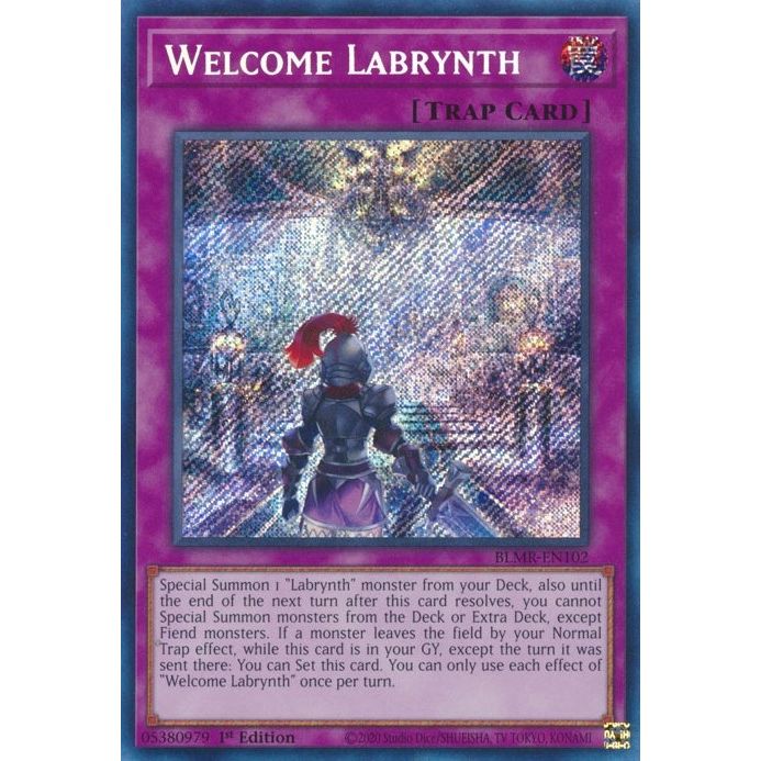 Image for Welcome Labrynth (BLMR-EN102) (BLMR) - YuGiOh