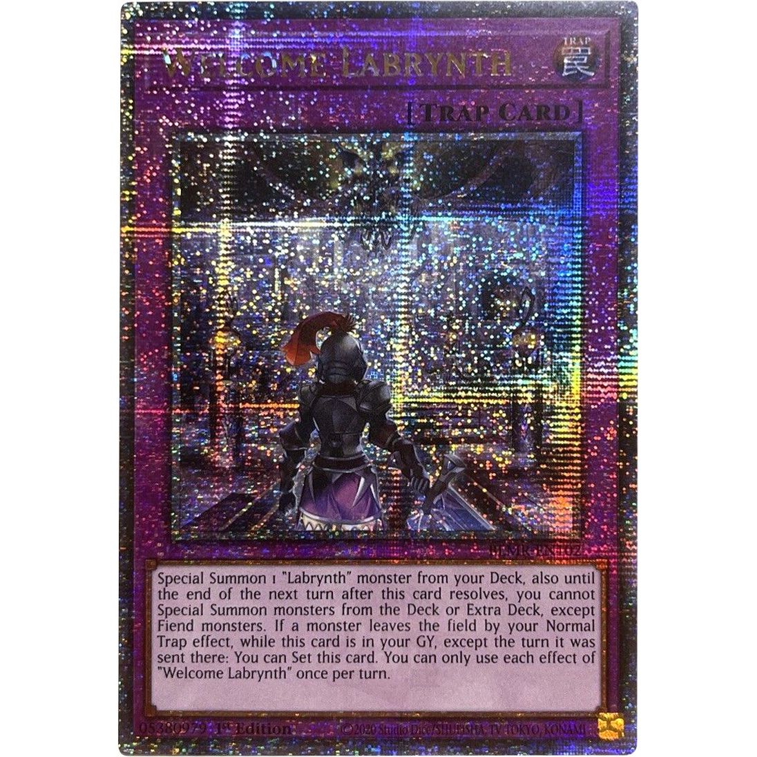 Image for Welcome Labrynth (Quarter Century Secret Rare) (BLMR-EN102) (BLMR) - YuGiOh