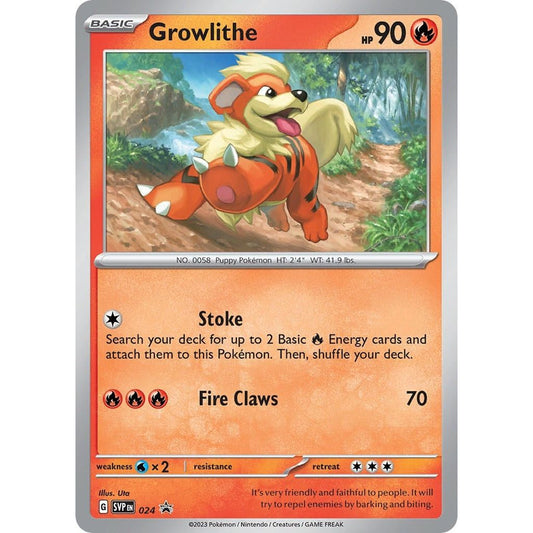 Image for Growlithe - 024 (024) (SVP) - Pokemon