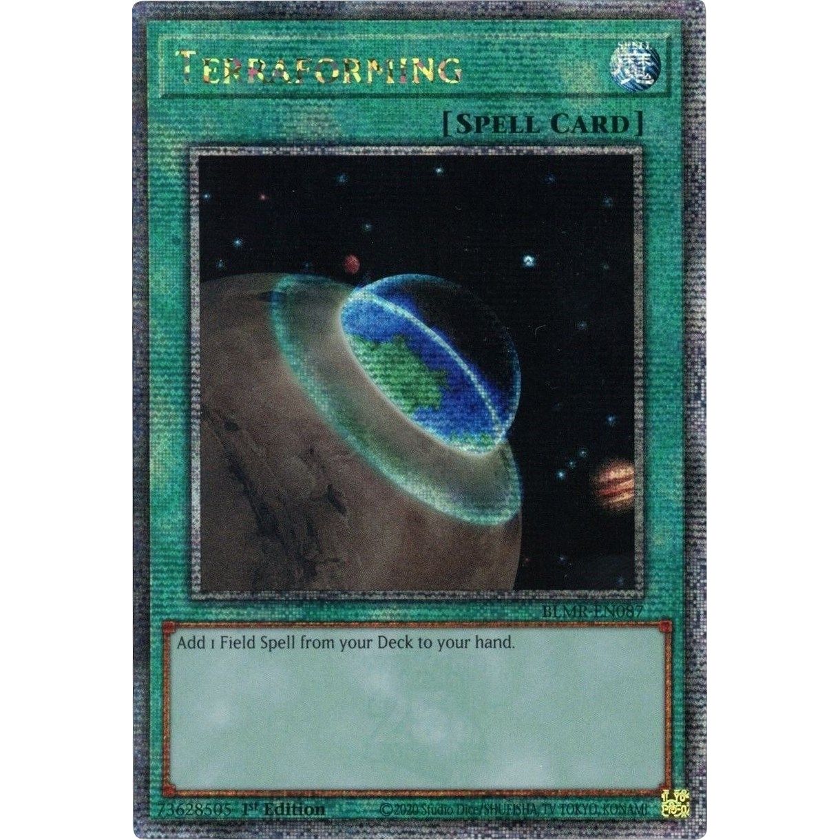 Image for Terraforming (Quarter Century Secret Rare) (BLMR-EN087) (BLMR) - YuGiOh