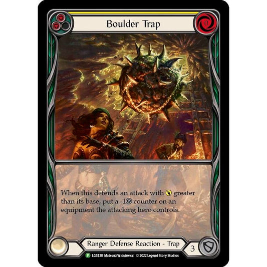 Image for Boulder Trap - LGS138 (LGS138) (PR) - Flesh and Blood TCG