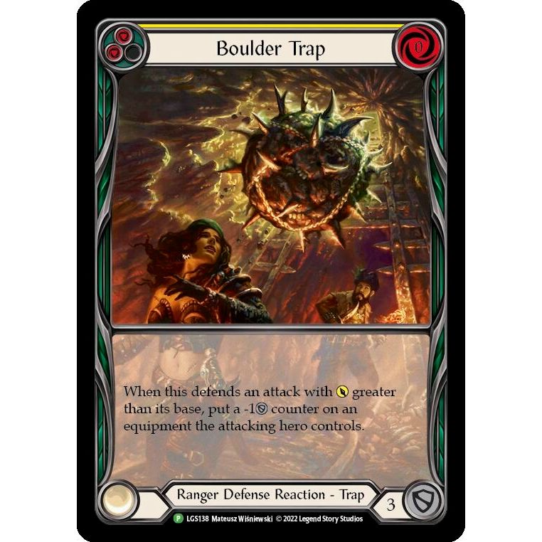Image for Boulder Trap - LGS138 (LGS138) (PR) - Flesh and Blood TCG
