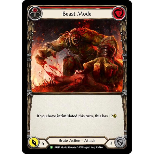Image for Beast Mode - LGS146 (LGS146) (PR) - Flesh and Blood TCG