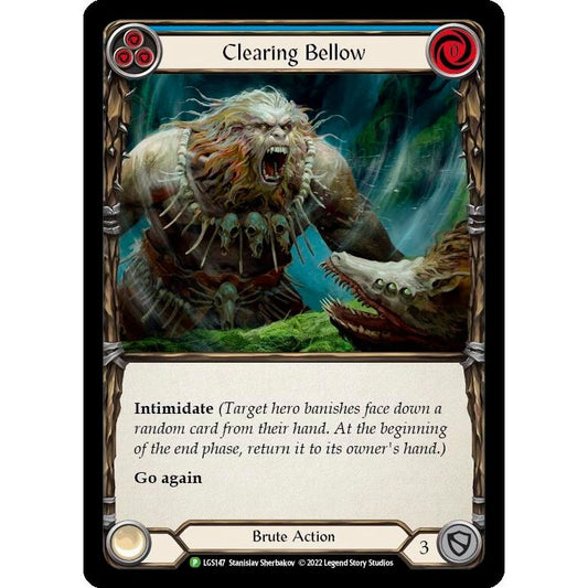 Image for Clearing Bellow - LGS147 (LGS147) (PR) - Flesh and Blood TCG