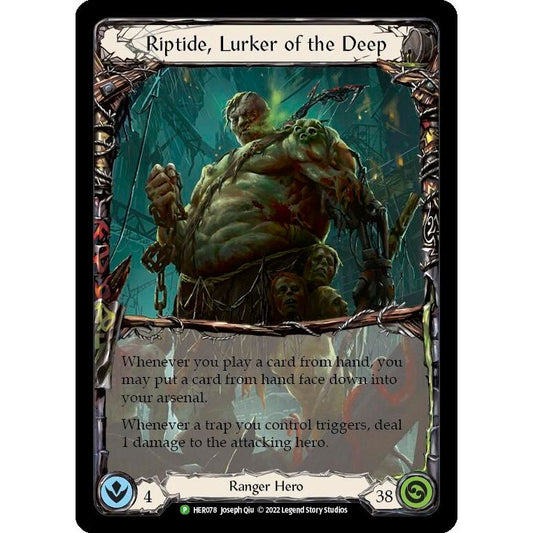Image for Riptide, Lurker of the Deep - HER078 (HER078) (PR) - Flesh and Blood TCG