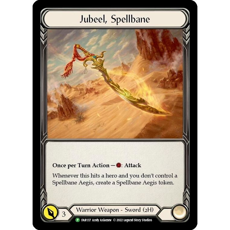 Image for Jubeel, Spellbane - FAB137 (FAB137) (PR) - Flesh and Blood TCG