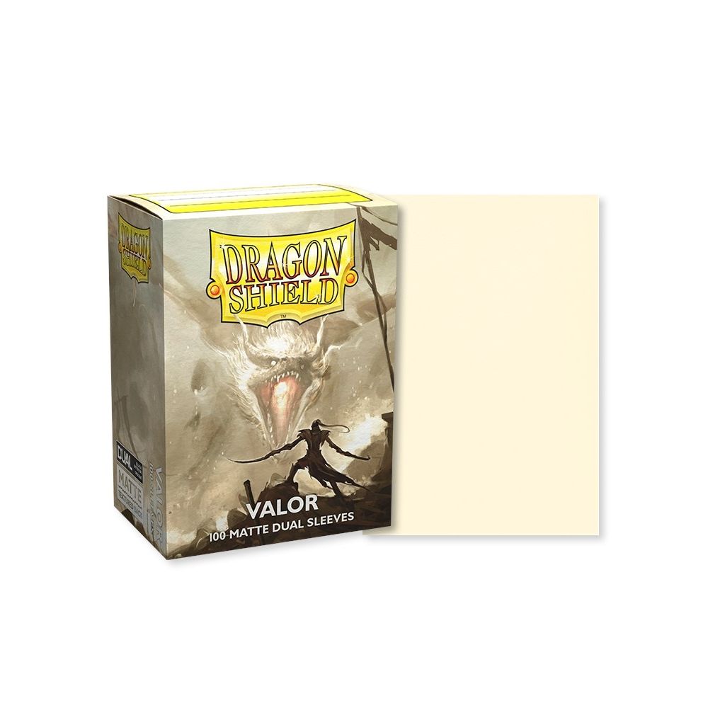 Image for Dragon Shield Dual Matte Standard Sleeves - Valor (100-Pack) - Card Sleeves