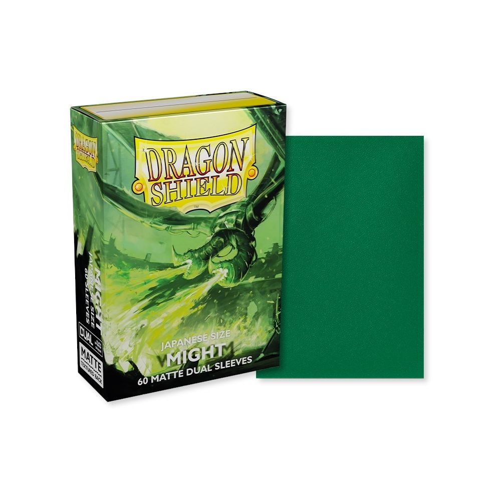 Image for Dragon Shield Dual Matte Japanese Sleeves - Might (60-Pack) - Card Sleeves