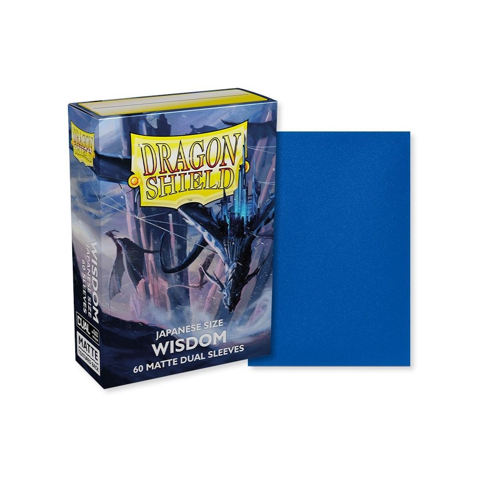 Image for Dragon Shield Dual Matte Japanese Sleeves - Wisdom (60-Pack) - Card Sleeves