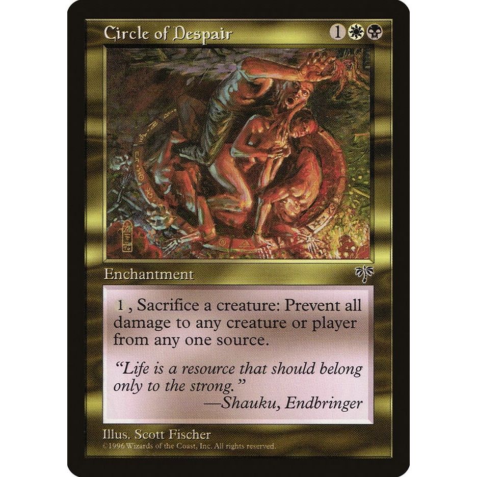 Image for Circle of Despair (MIR) - Magic: The Gathering