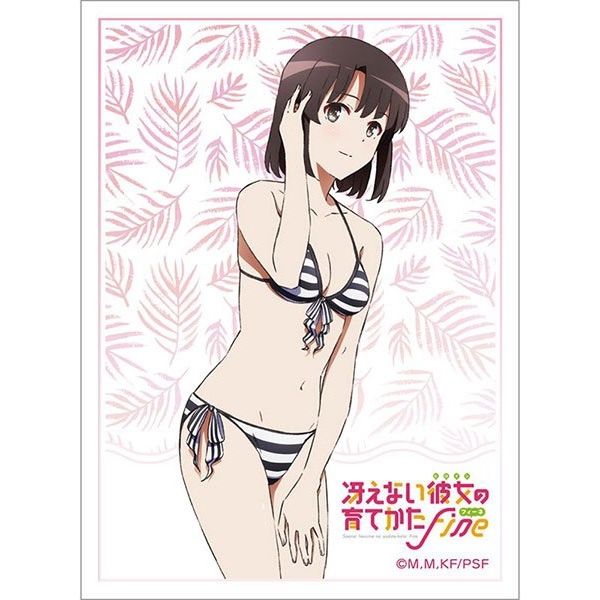 Image for Saekano: How to Raise a Boring Girlfriend Sleeves - Megumi Kato/Swimsuit (65-pack) - Card Sleeves