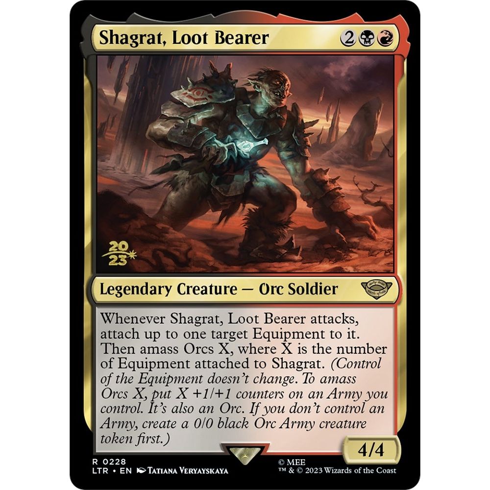 Image for Shagrat, Loot Bearer (228) (PRE) - Magic: The Gathering