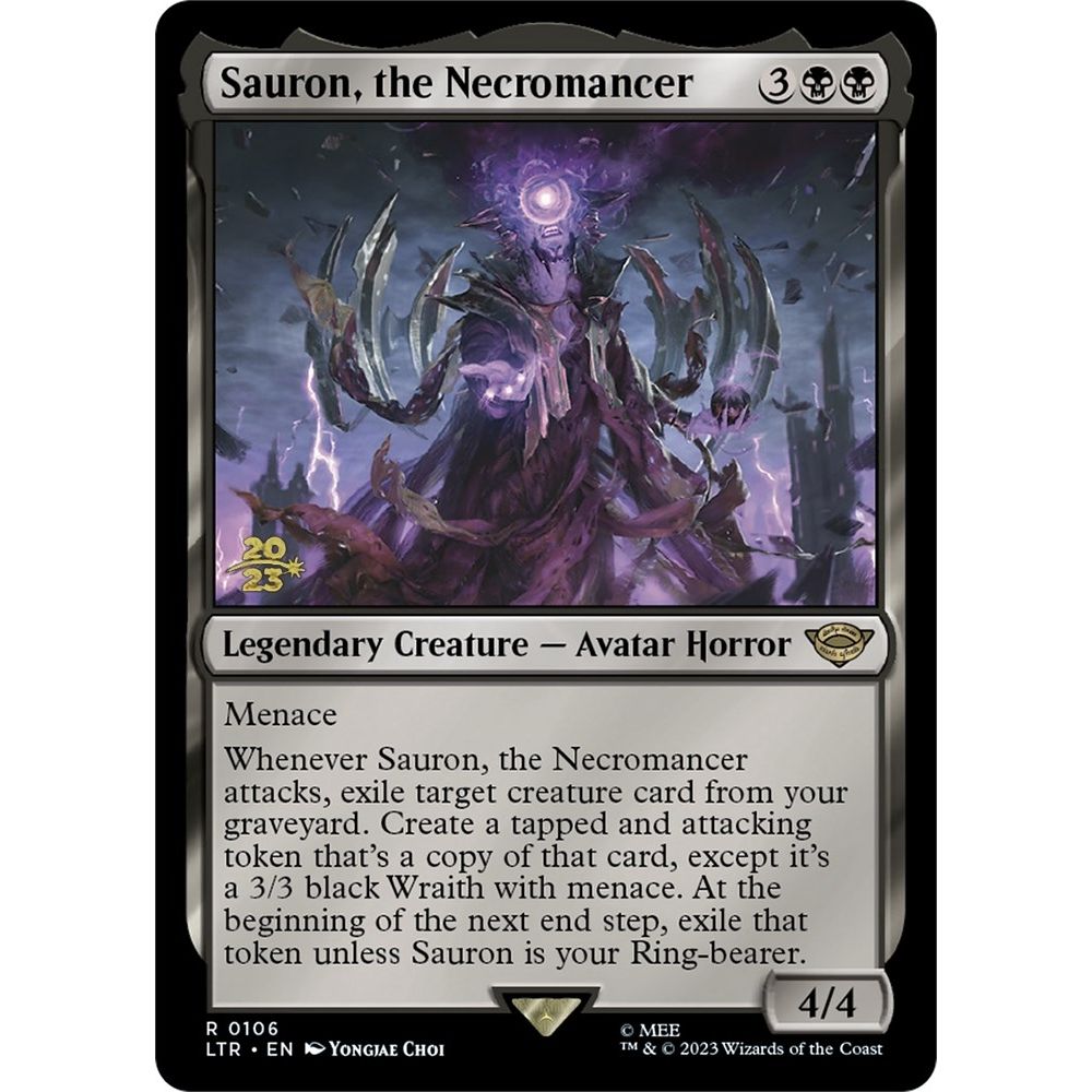 Image for Sauron, the Necromancer (106) (PRE) - Magic: The Gathering