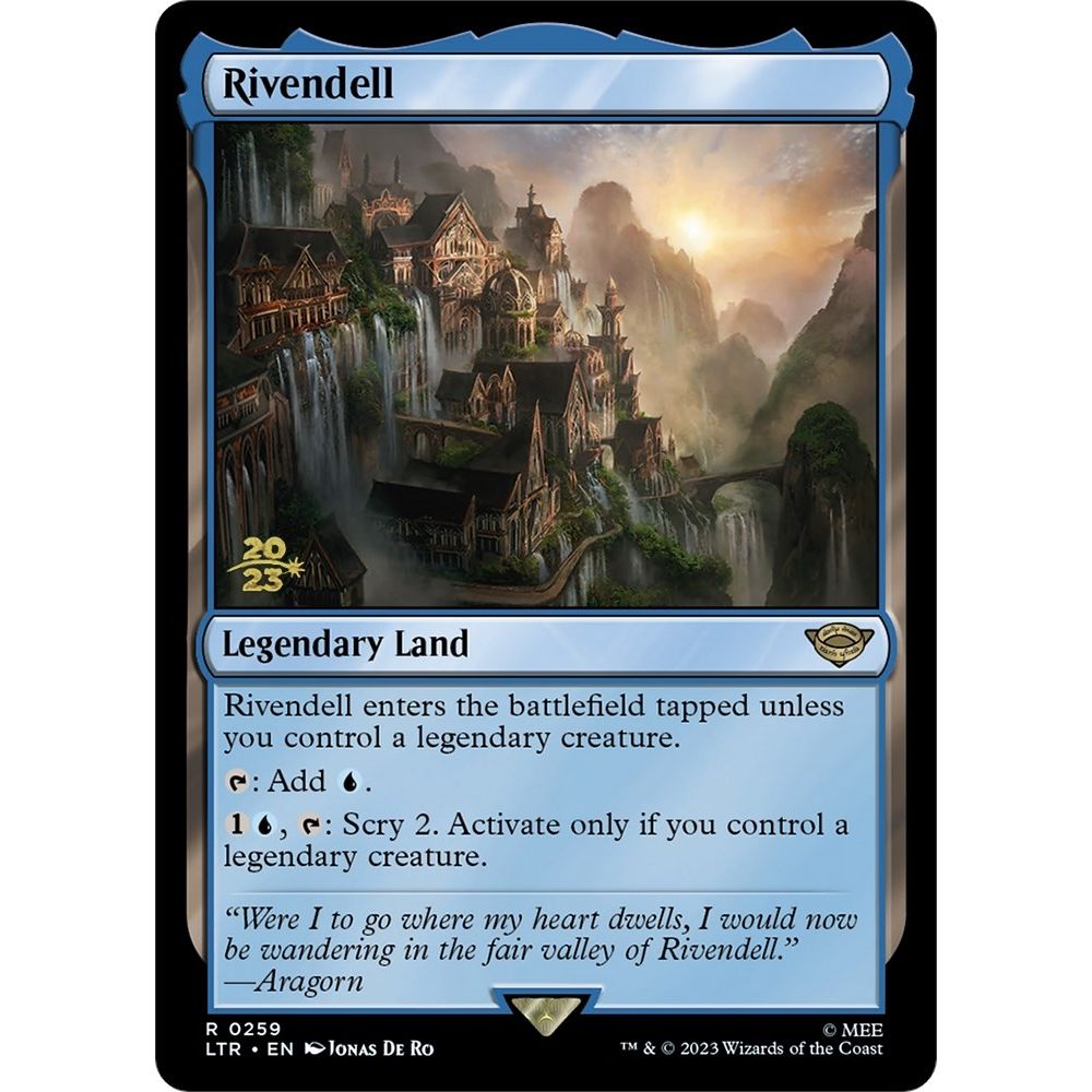 Image for Rivendell (259) (PRE) - Magic: The Gathering