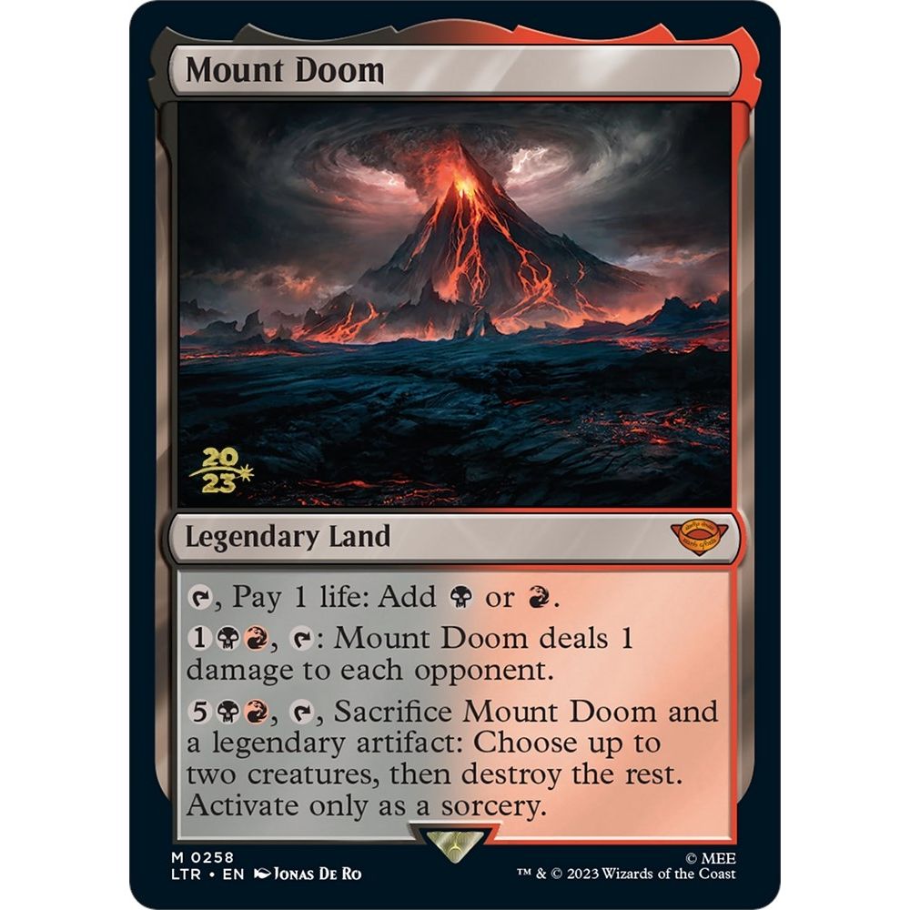 Image for Mount Doom (258) (PRE) - Magic: The Gathering