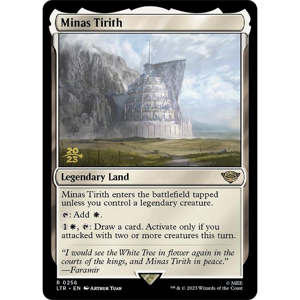 Image for Minas Tirith (256) (PRE) - Magic: The Gathering