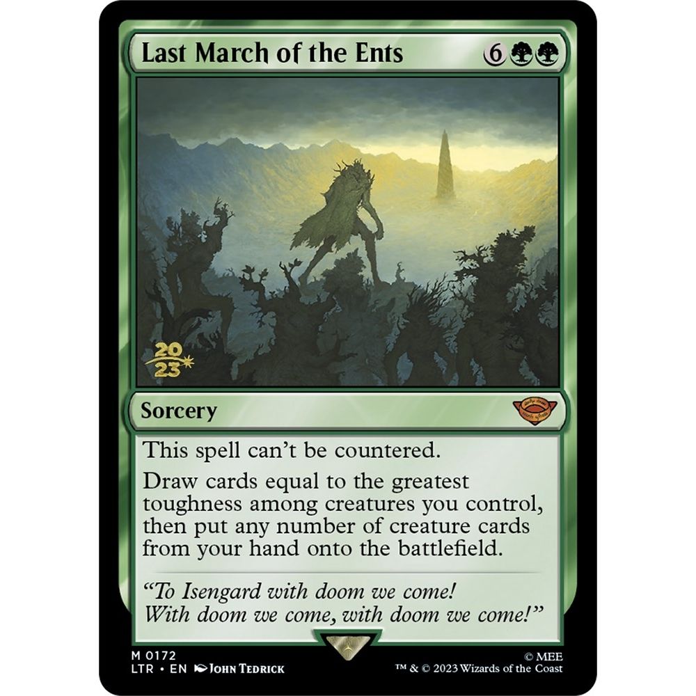 Image for Last March of the Ents (172) (PRE) - Magic: The Gathering
