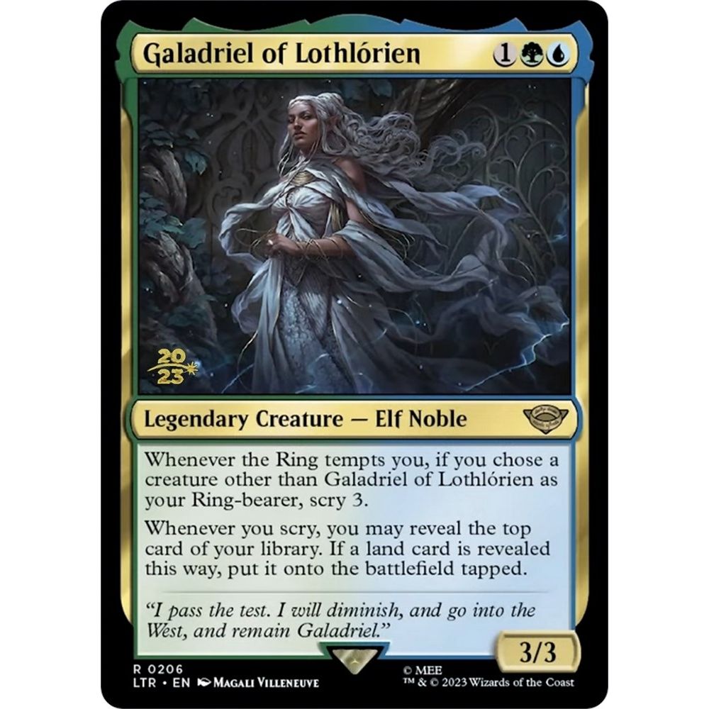 Image for Galadriel of Lothlorien (206) (PRE) - Magic: The Gathering