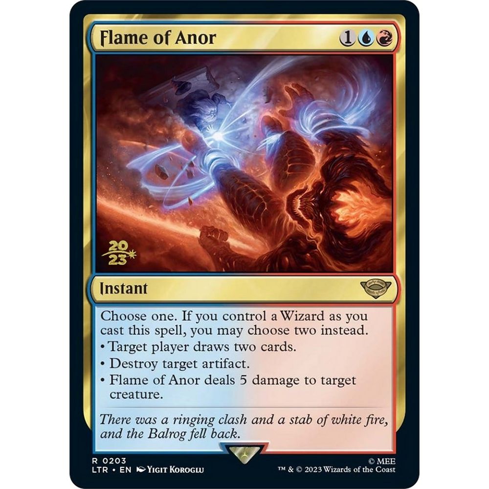 Image for Flame of Anor (203) (PRE) - Magic: The Gathering