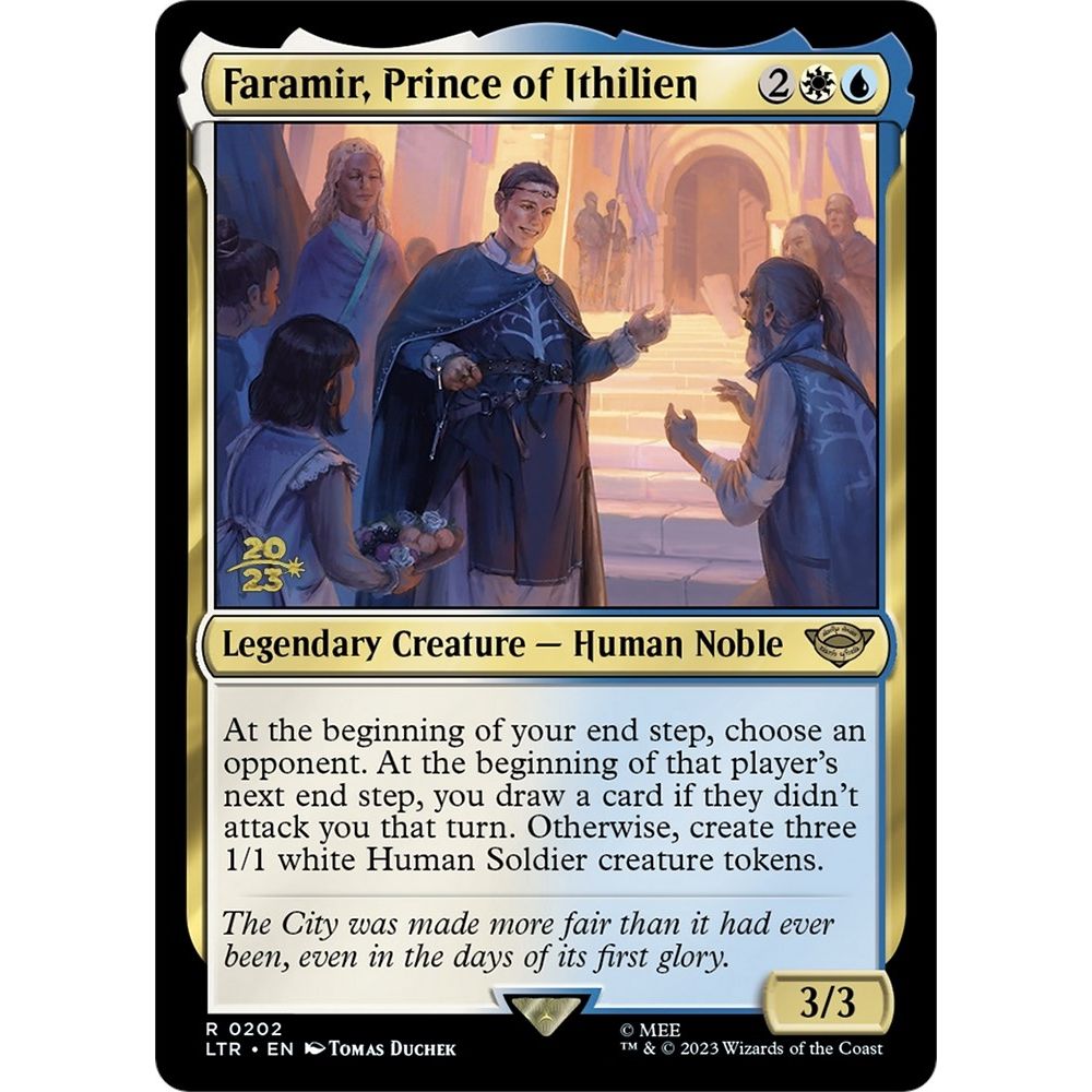 Image for Faramir, Prince of Ithilien (202) (PRE) - Magic: The Gathering