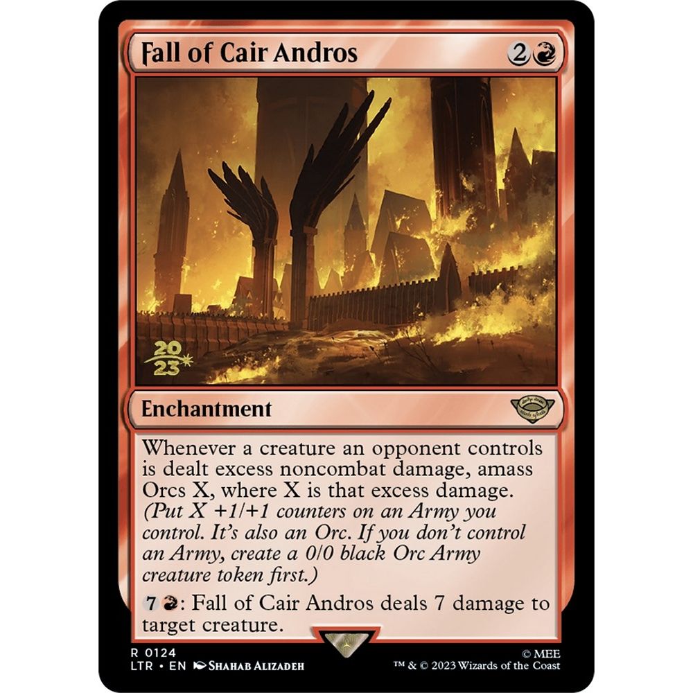 Image for Fall of Cair Andros (124) (PRE) - Magic: The Gathering